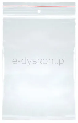 Torebka Strunowa Office Products, Ldpe, 100X200Mm, 100Szt., Transparentna