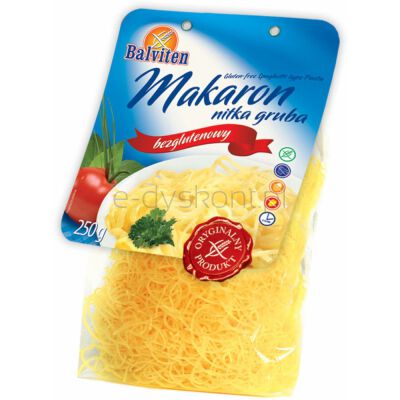 Balviten Makaron Nitka Gruba 250G