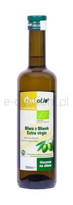 Crudolio Oliwa Z Oliwek Extra Virgin Bio 500 Ml