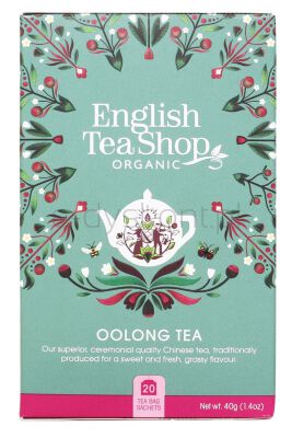English Tea Shop Herbata Oolong (20X2) Bio 40 G