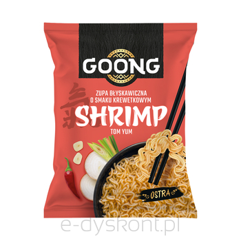 Goong Zupa Błyskawiczna O Smaku Krewetkowym Shrimp 65G 