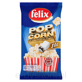 Felix Popcorn Do Mikrofalówki Solony 90G