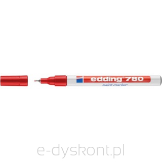 Marker olejowy e-780 EDDING, 0,8mm, czerwony