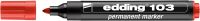 Edding Marker permanentny e-103 czerwony [BIURO]