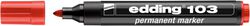 Edding Marker permanentny e-103 czerwony [BIURO]