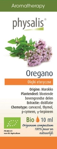 Olejek Eteryczny Oregano Bio 10 Ml - Physalis [BIO]