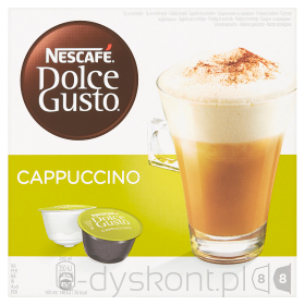 Nescafé Dolce Gusto Cappuccino Kawa I Mleko W Kapsułkach 186,4G