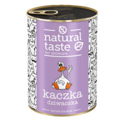 Dolina Noteci Natural Taste Mokra karma saszetka dla kota kaczka dziwaczka 400g