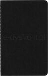Zestaw 3 Zeszytów Moleskine Cahier Journals P (9x14cm) w kratkę, 64 strony, czarny - 11