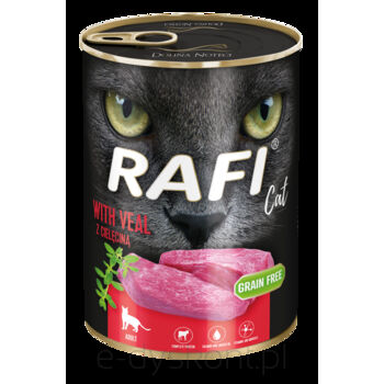 Rafi Cat Z Cielęciną Karma Dla Kota 400G