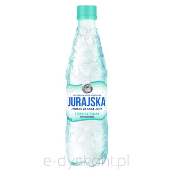 Jurajska Naturalna woda mineralna lekko gazowana 500 ml