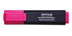 Office Products Zakreślacz fluorescencyjny, 1-5mm (linia), różowy [BIURO]