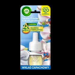 Air Wick Elektryczny Odświeżacz Powietrza Świeże Pranie I Biała Orchidea Wkład 19 Ml