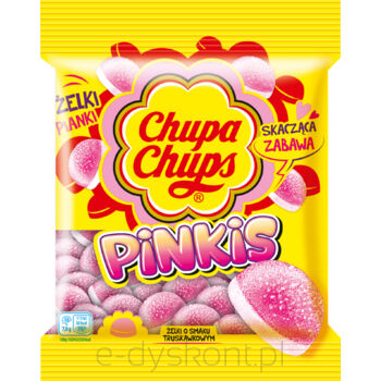 Chupa Chups Żelki Pinkis O Smaku Truskawkowym 90G