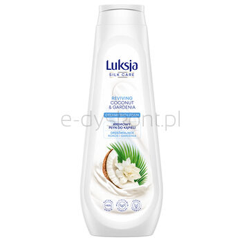 Luksja Płyn Do Kąpieli Silk Care Kremowy Kokos I Gardenia 900 Ml