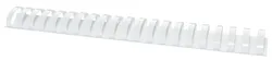 Grzbiety do bindowania OFFICE PRODUCTS, A4, 38mm (350 kartek), 50 szt., białe