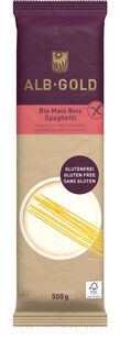 Makaron (Kukurydziano - Ryżowy) Spaghetti Bezglutenowy Bio 500 G - Alb Gold [BIO]