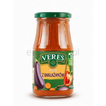 Veres Pasta z bakłażanów 435g