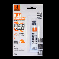 Dragon Power Klej Montażowy Polimer Hybrydowy Bezbarwny 20G