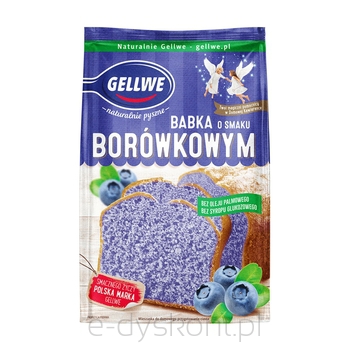 Gellwe Babka O Smaku Borówkowym 375 G