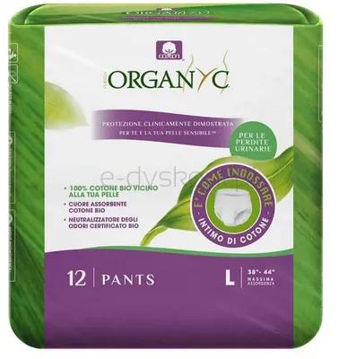 Majtki na nietrzymanie moczu , rozmiar L,