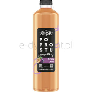 Tymbark Po Prostu Kompotowy Napój Śliwka Jabłko 1,25 L