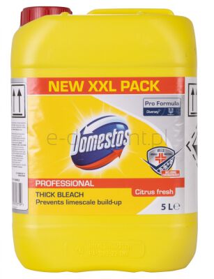Domestos Płyn do czyszczenia toalet Cytryna, 5l