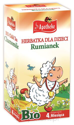 Herbatka Dla Dzieci - Rumiankowa Po 4 Miesiącu Bio (20 X 1 G) 20 G - Apotheke [BIO]