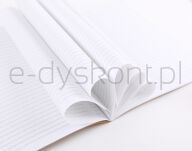 Zeszyt Econovo, z recyklingu, A5, 32 kart., 70gsm, 2 szt., naturalny - 4