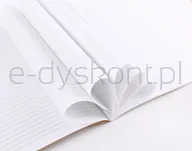 Zeszyt ECONOVO, z recyklingu, A5, 32 kart., 70gsm, 2 szt., naturalny - 4