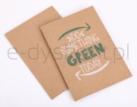 Zeszyt Econovo, z recyklingu, A5, 32 kart., 70gsm, 2 szt., naturalny - 6