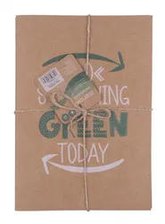 Zeszyt ECONOVO, z recyklingu, A5, 32 kart., 70gsm, 2 szt., naturalny