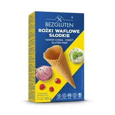 Rożki waflowe słodkie Bezgluten 85g