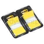 Post-It Zakładki Indeksujące (680-Y2Eu), Pp, 25,4X43,2Mm, 2X50 Kart., Żółte - 2