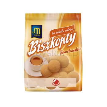 Mamut Biszkopty wrocławskie bez dodatku cukrów 100 g