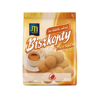 Mamut Biszkopty wrocławskie bez dodatku cukrów 100 g