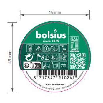 Bolsius Znicz nr 6 Zajączek - 70H