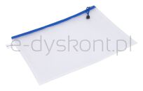 Donau Torebka Zipper Bag, A4, 343x246 mm, EVA, z suwakiem, niebieska - 2