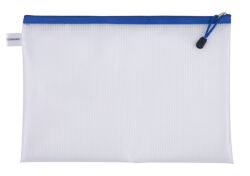 Donau Torebka Zipper Bag, A4, 343x246 mm, EVA, z suwakiem, niebieska