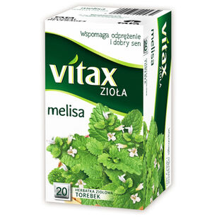 Vitax Herbata Zioła Melisa 20 Torebek X 1,5G