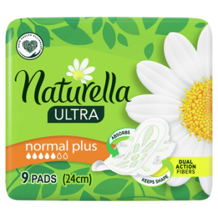 Naturella Ultra Normal Plus Zapachowe Podpaski Higieniczne, 9 Sztuk