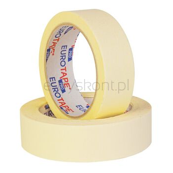 Euro-Tape Pro Taśma Malarska 48/50 Żółta 