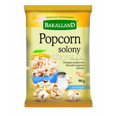 Bakalland Popcorn Solony 90g