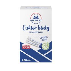 Diamant Cukier Biały Saszetki 1 Kg, 5G X 200Szt.