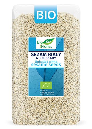 Sezam Biały Niełuskany Bio 1 Kg - Bio Planet [BIO]