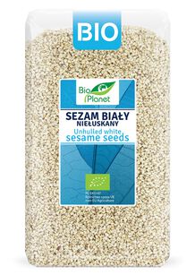 Sezam Biały Niełuskany Bio 1 Kg - Bio Planet [BIO]