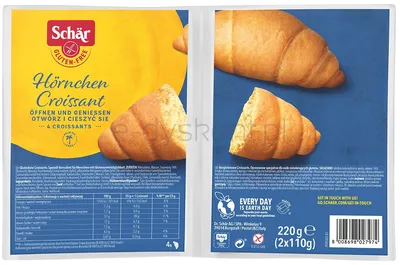 Croissant 4 szt. BEZGL. 220 g