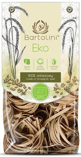 Makaron (Orkiszowy Razowy) Gniazda Bio 250 G - Bartolini [BIO]