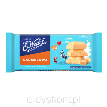 Wedel Czekolada Biała Karmelowa 80G