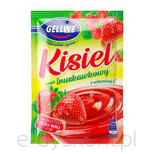 Gellwe kisiel truskawkowy 38 g